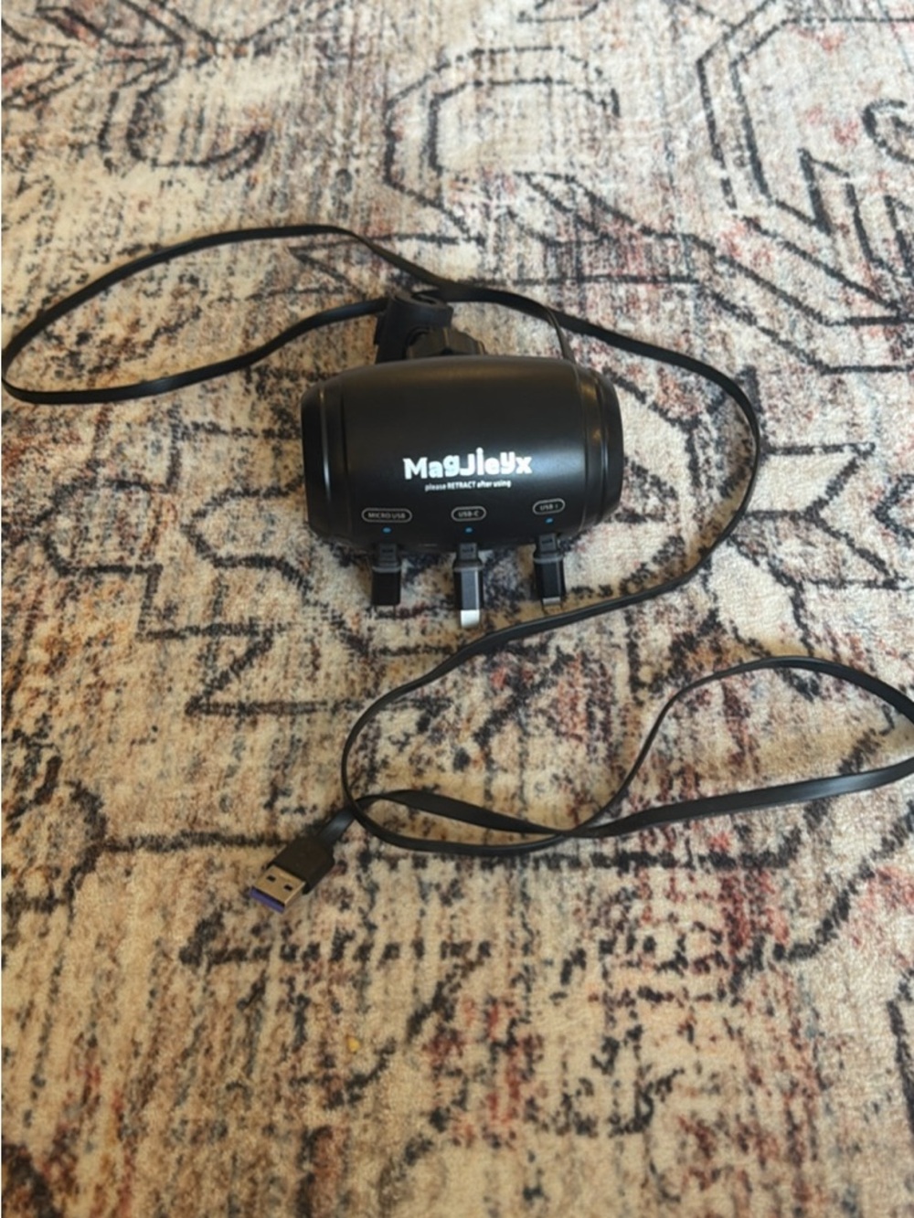 Retractable Car Charging Station